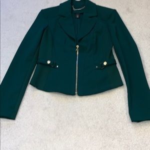 White House black market green  zip from blazer
